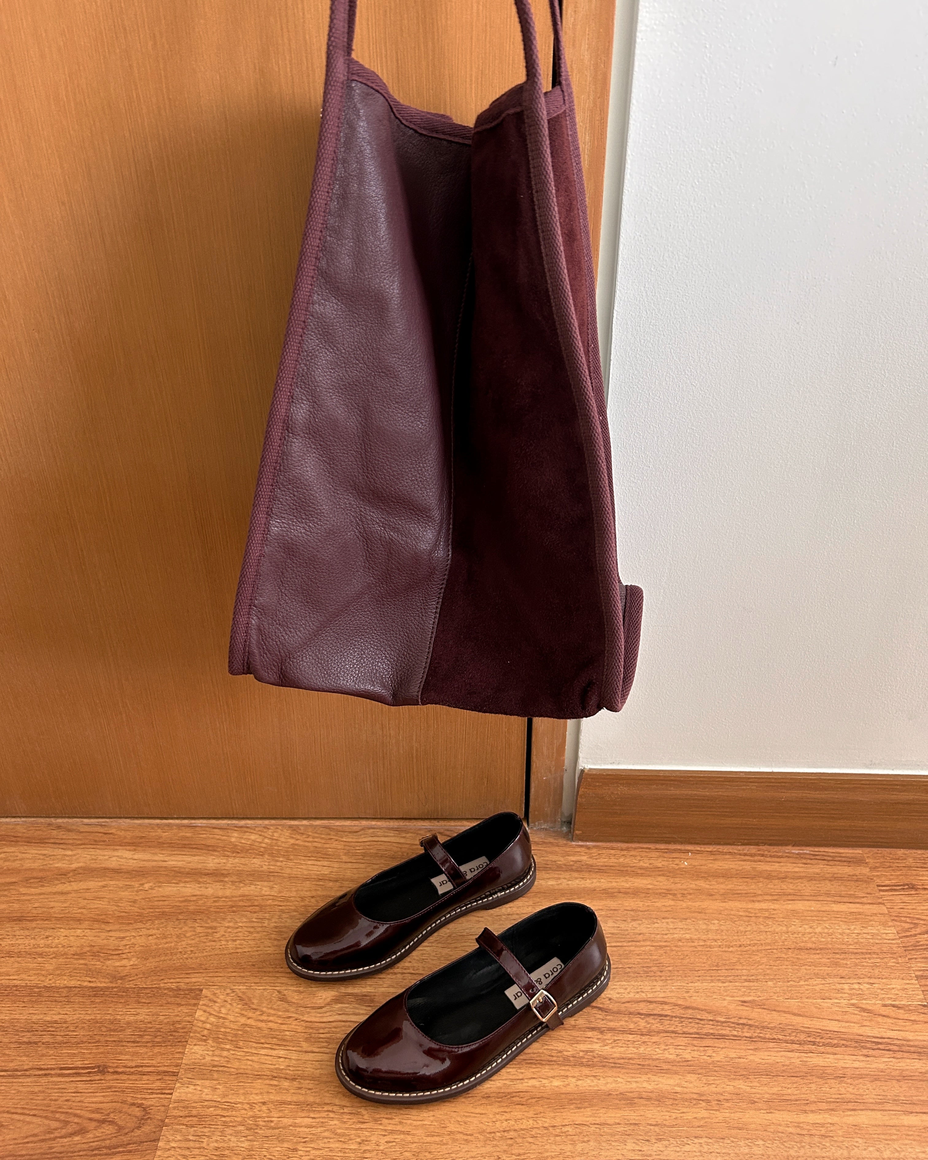 Nona Oxblood Genuine Patent Leather (Preorder)