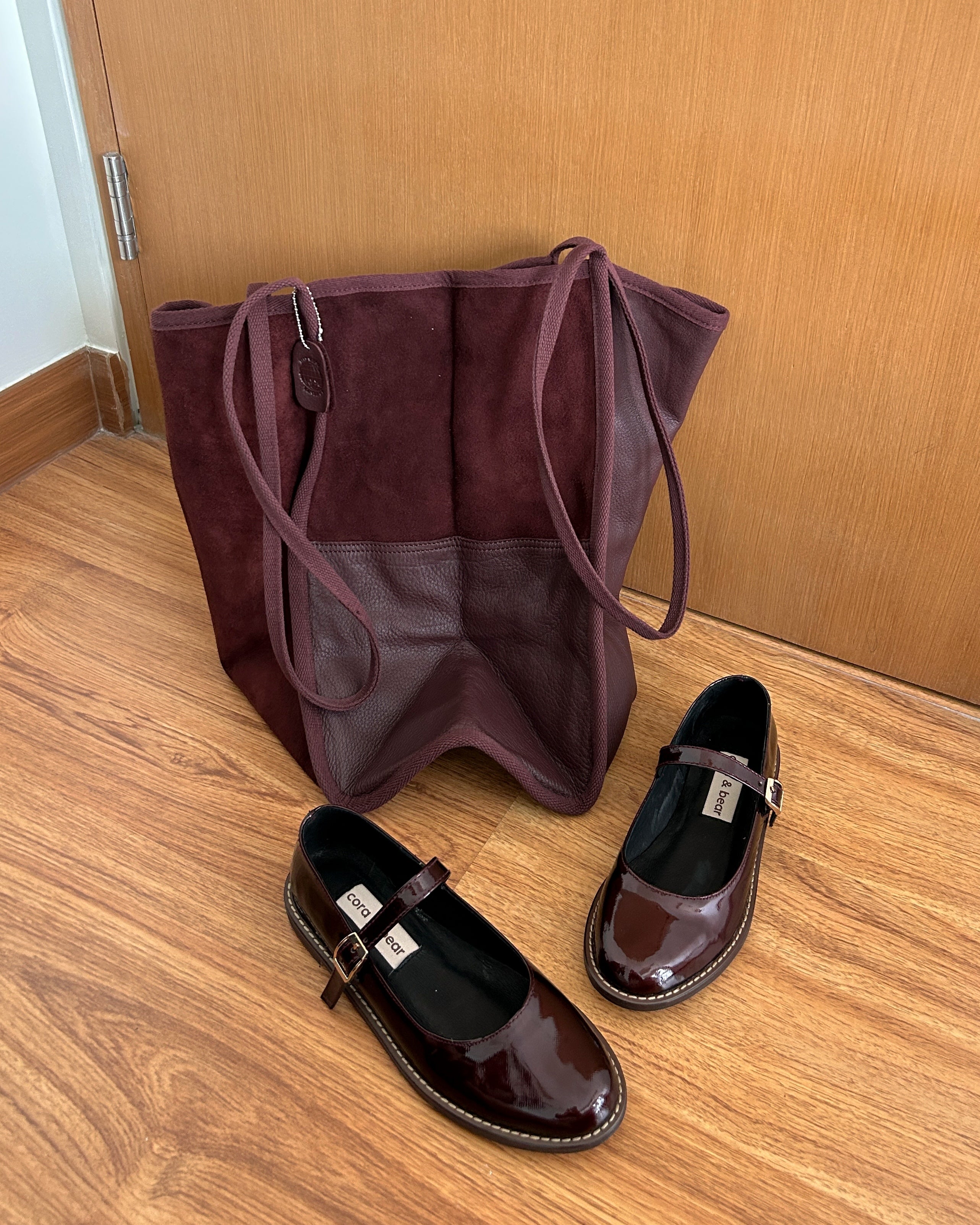 Nona Oxblood Genuine Patent Leather (Preorder)
