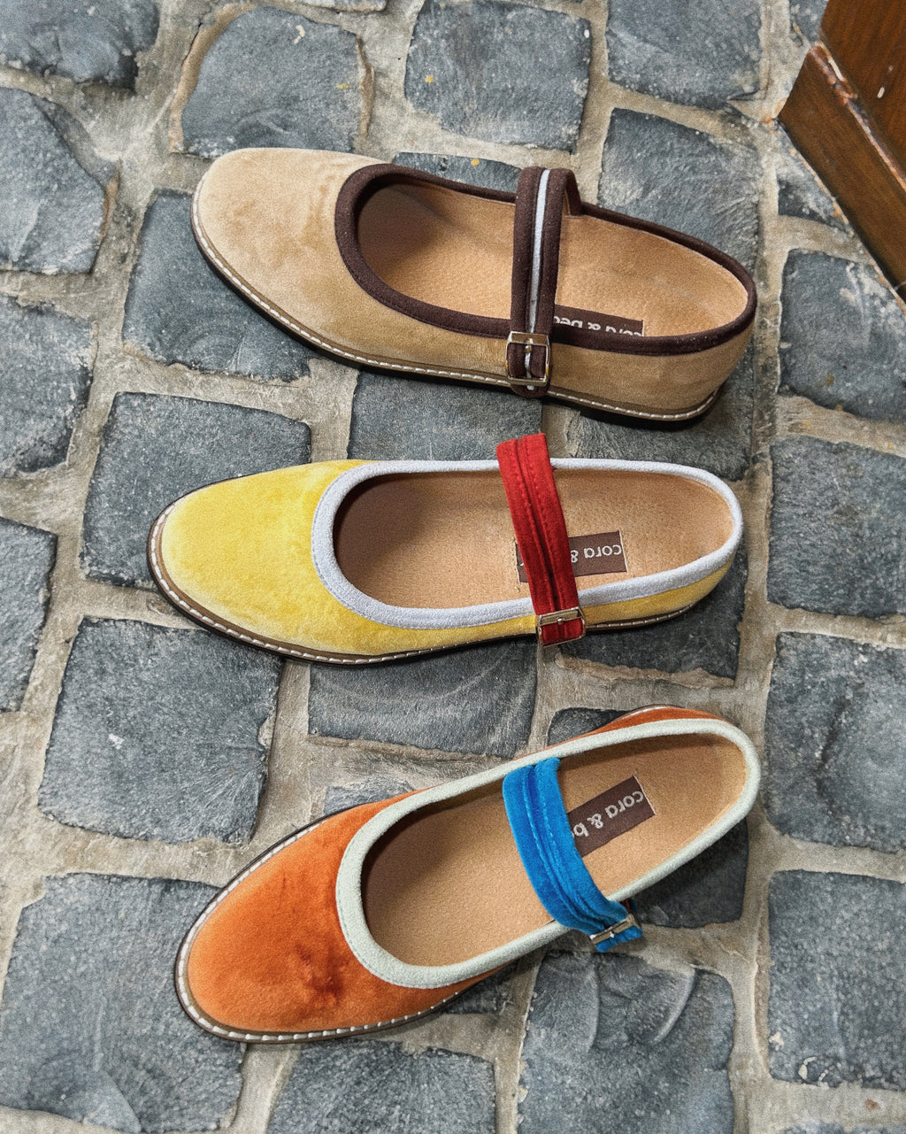Sample Sale - Two Tone Nona Paprika Seafoam Size 7