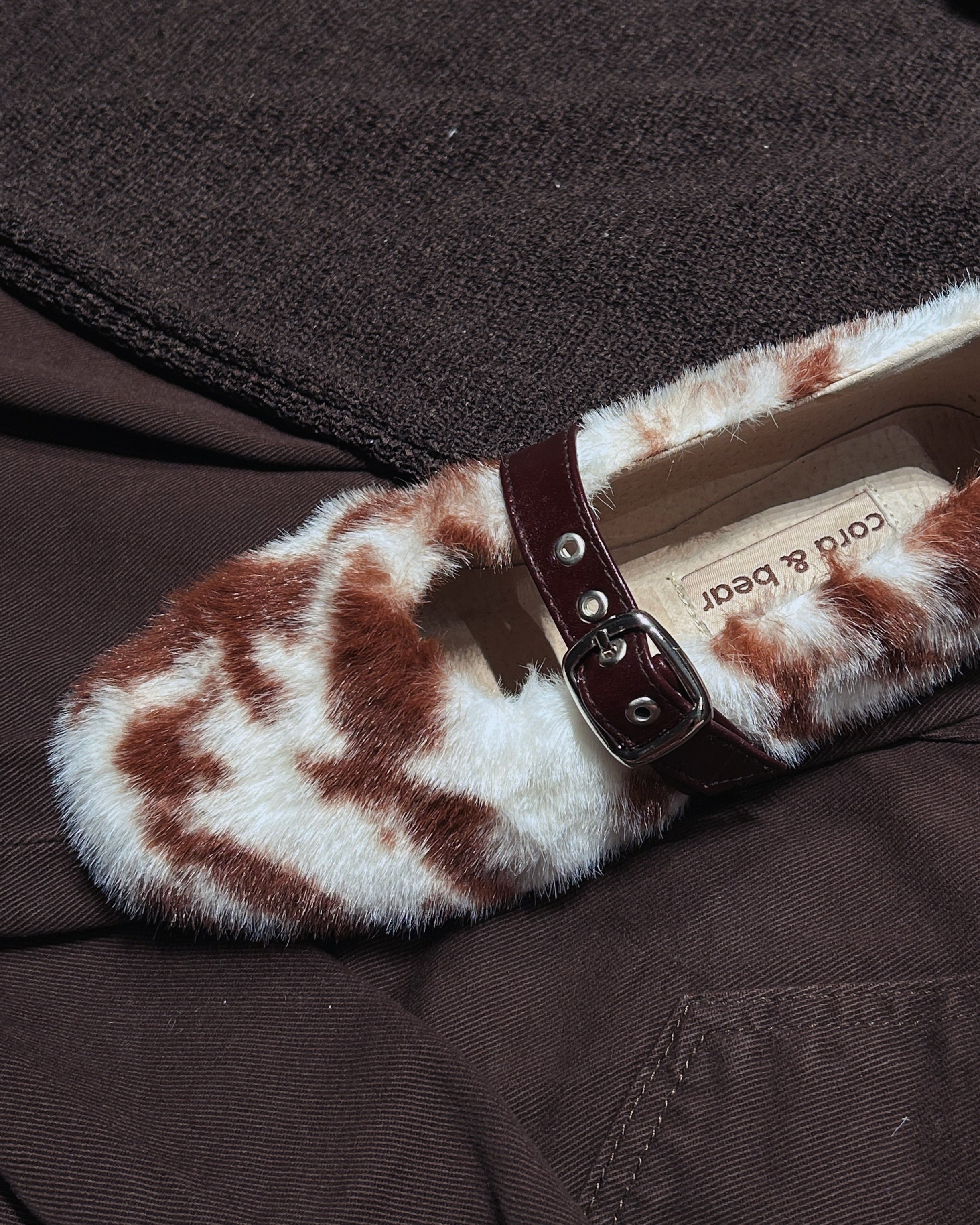 Cannoli Cow Flat Brown