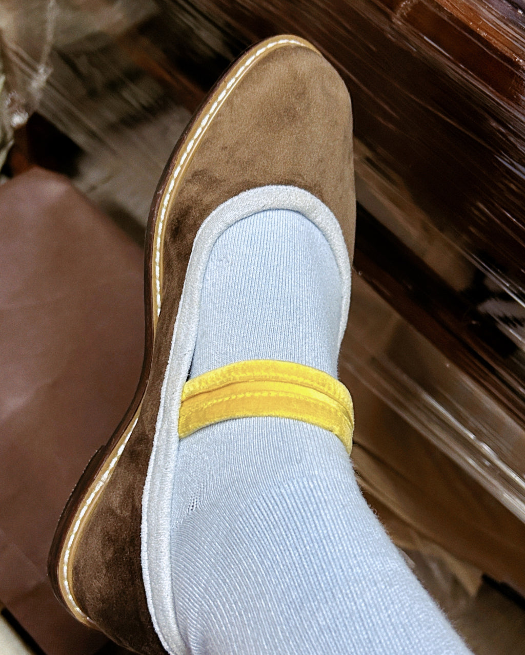 Sample Sale - Two Tone Nona Buttercup Size 7
