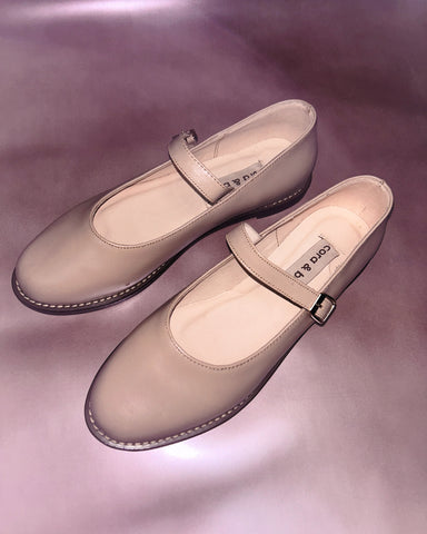 Sample Sale - Nona Blush Genuine Leather Size 7.5