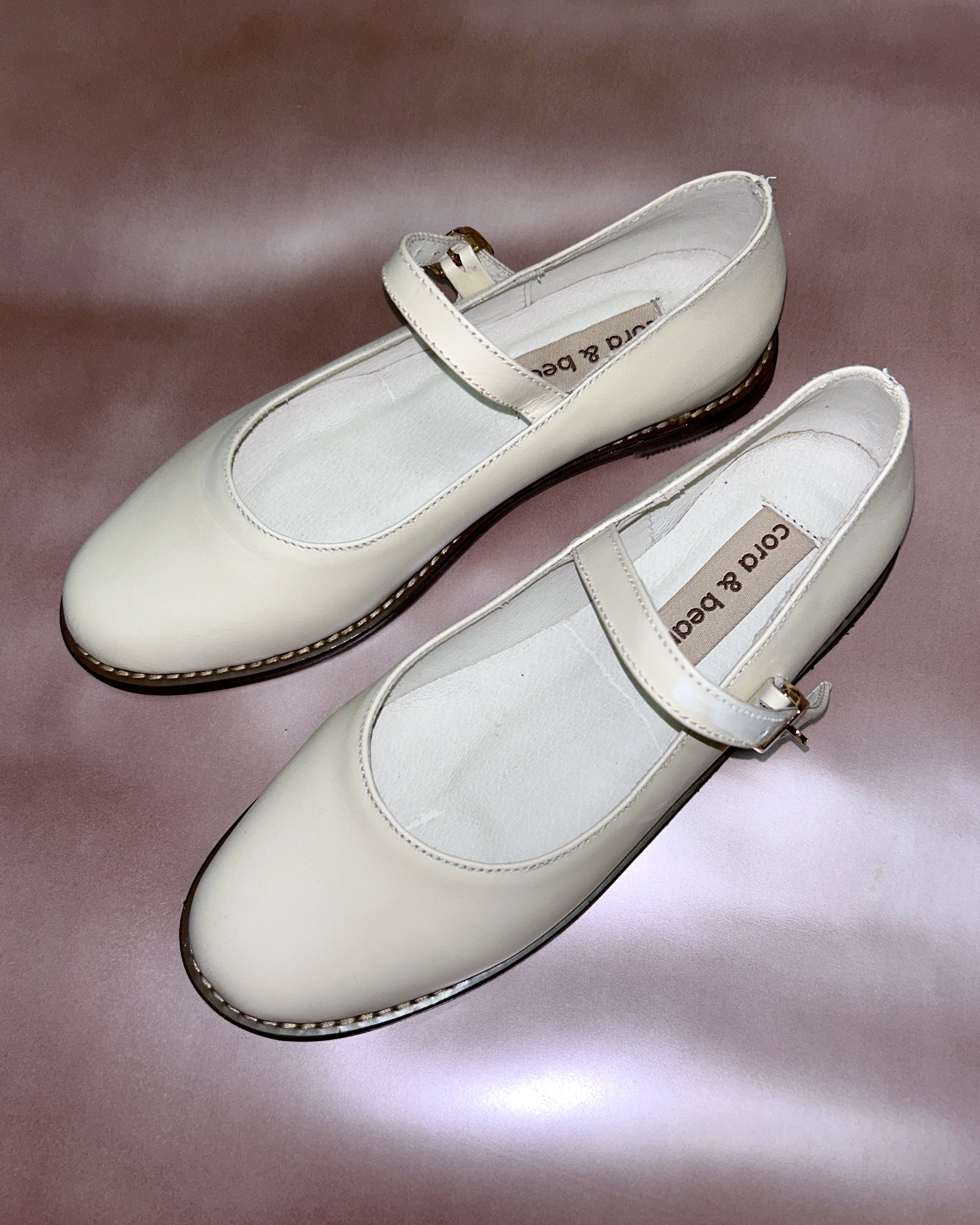 Sample Sale - Nona Eggshell Size 7