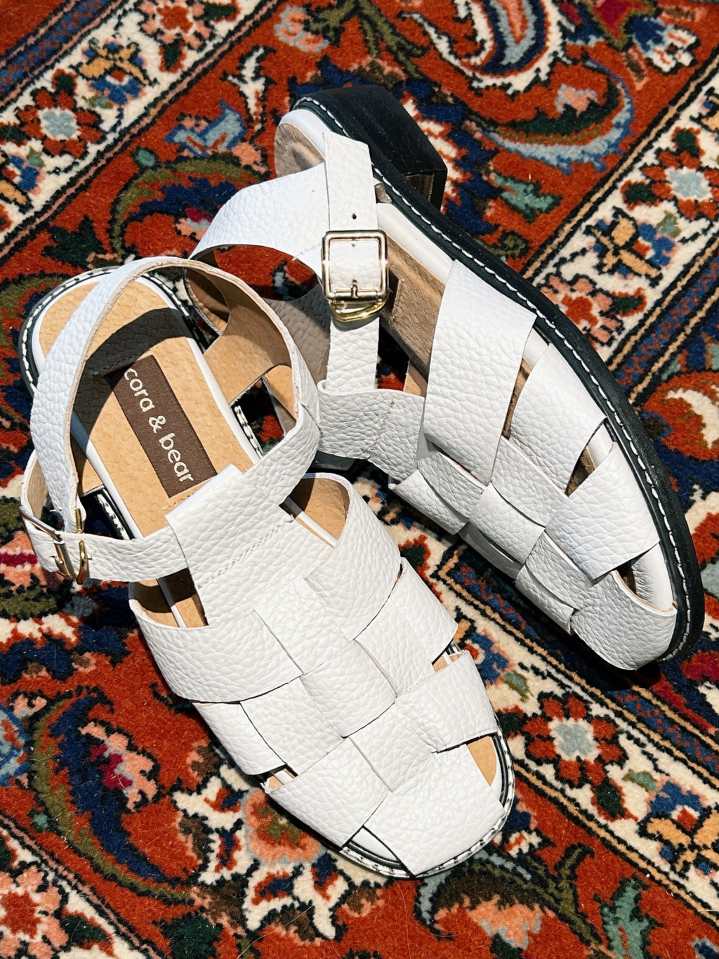 Sample Sale - Moon Cool White Leather Size 8