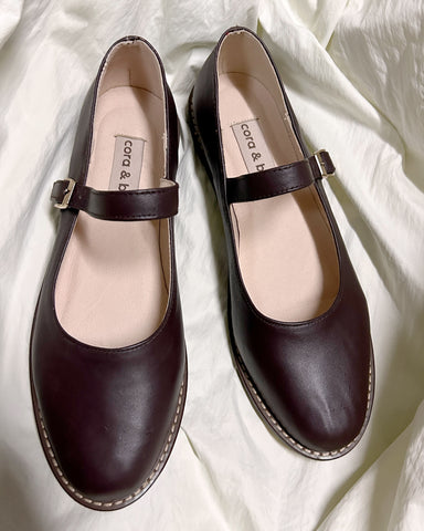 Sample Sale - Nona Espresso Leather Size 9