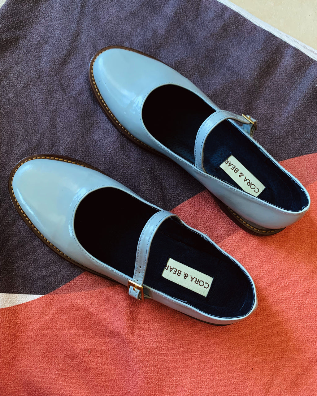 Nona Robin Genuine Patent Leather
