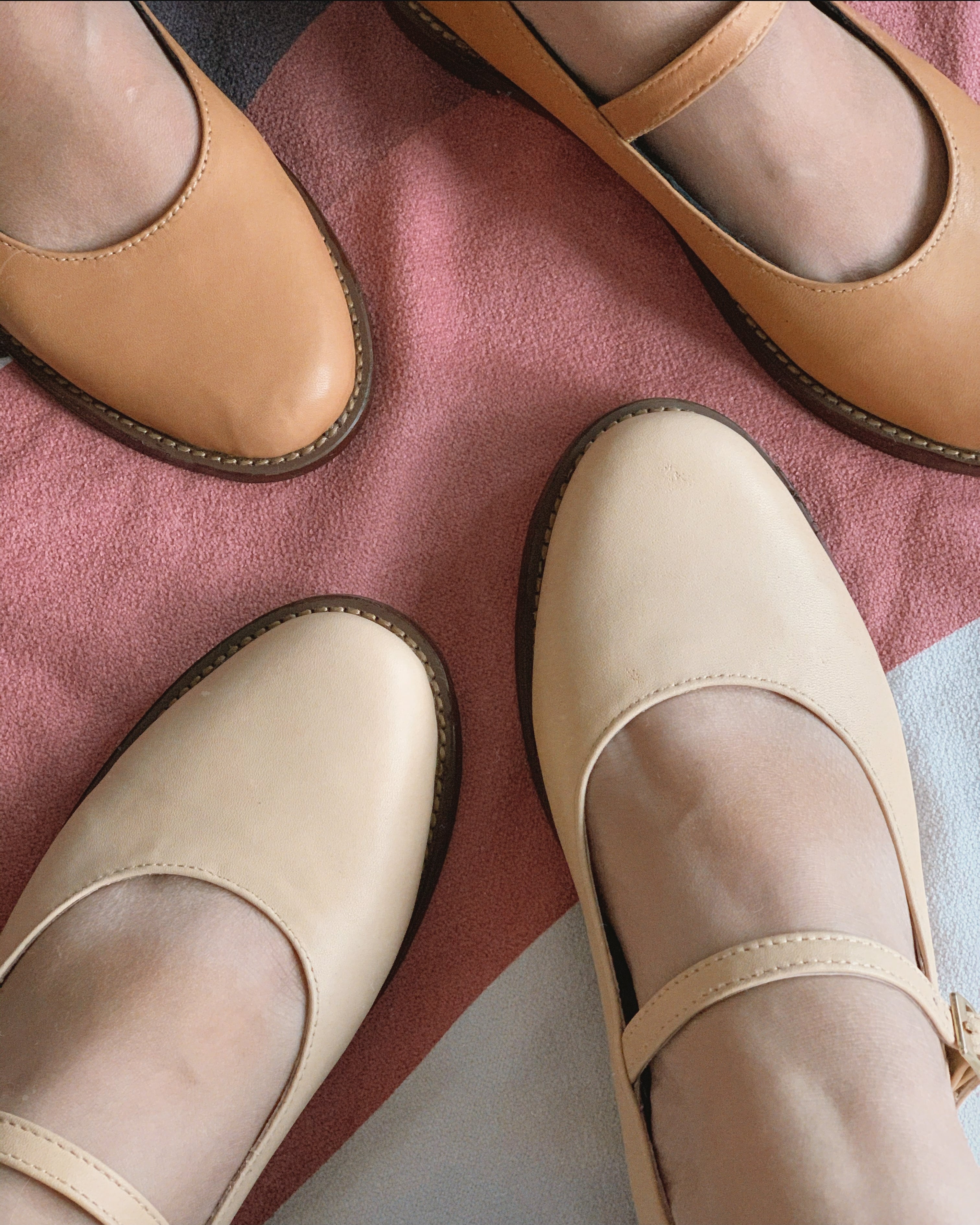 Nona Camel Genuine Leather