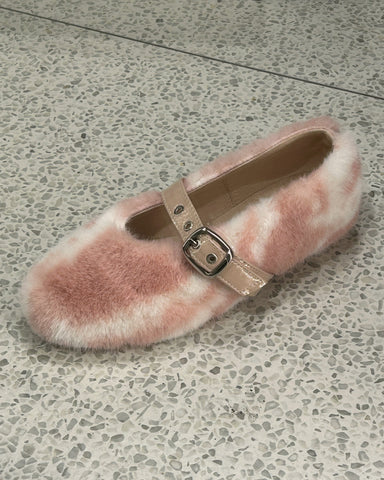 Cannoli Cow Flat Pink