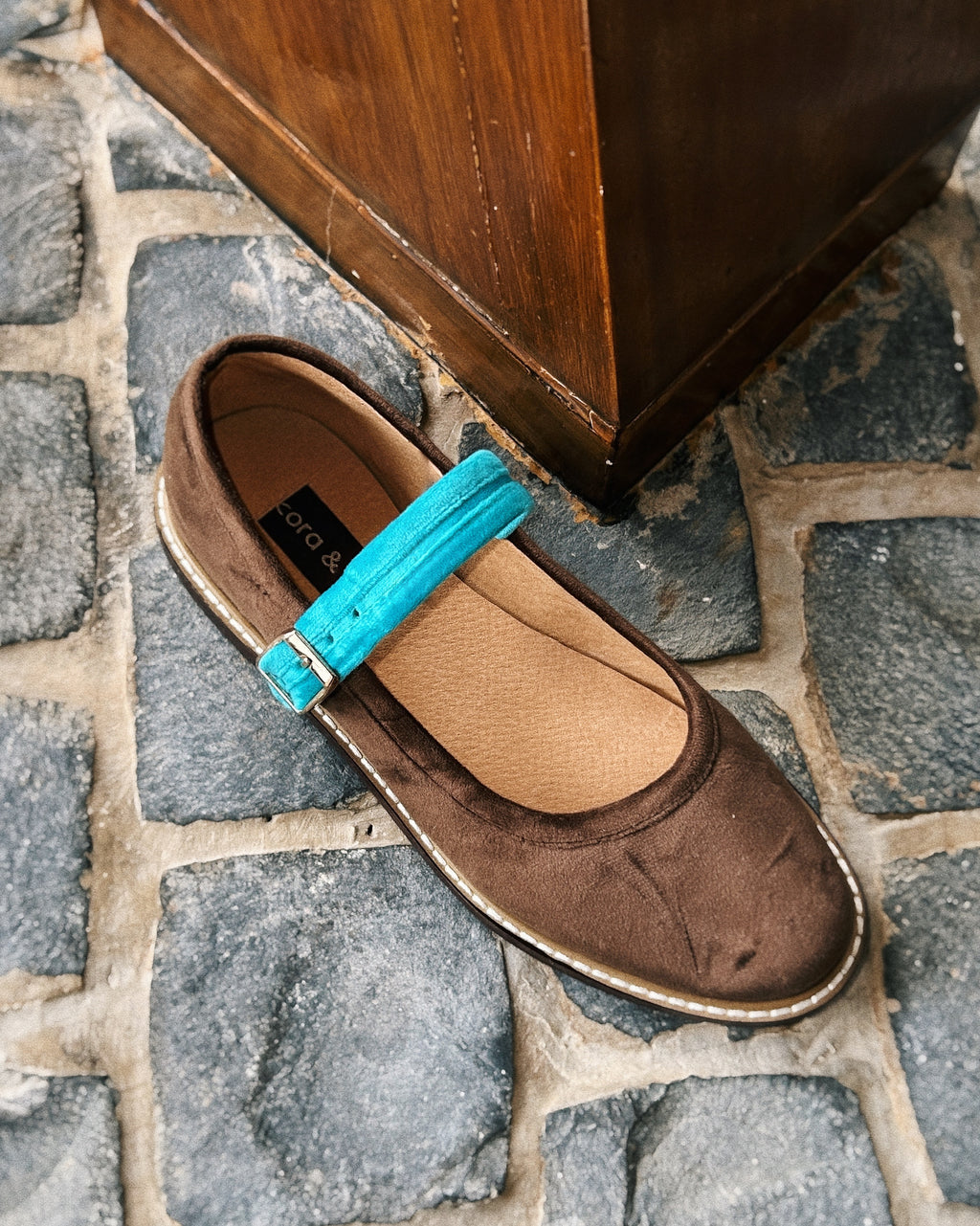 Two Tone Nona Coffee Turquoise (On Hand)