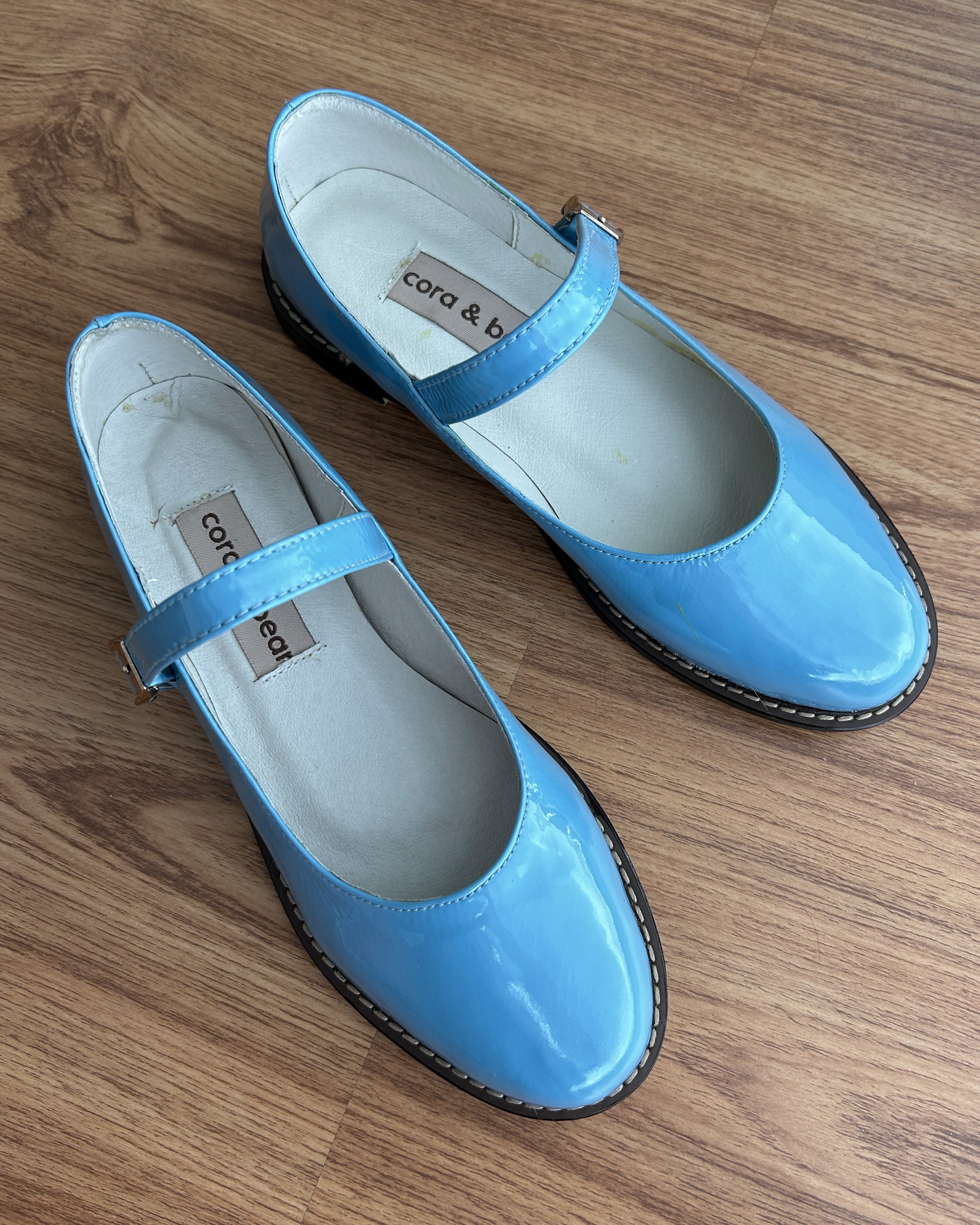 Nona Robin Genuine Patent Leather