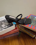 Bessette Wedge Black Patent Leather