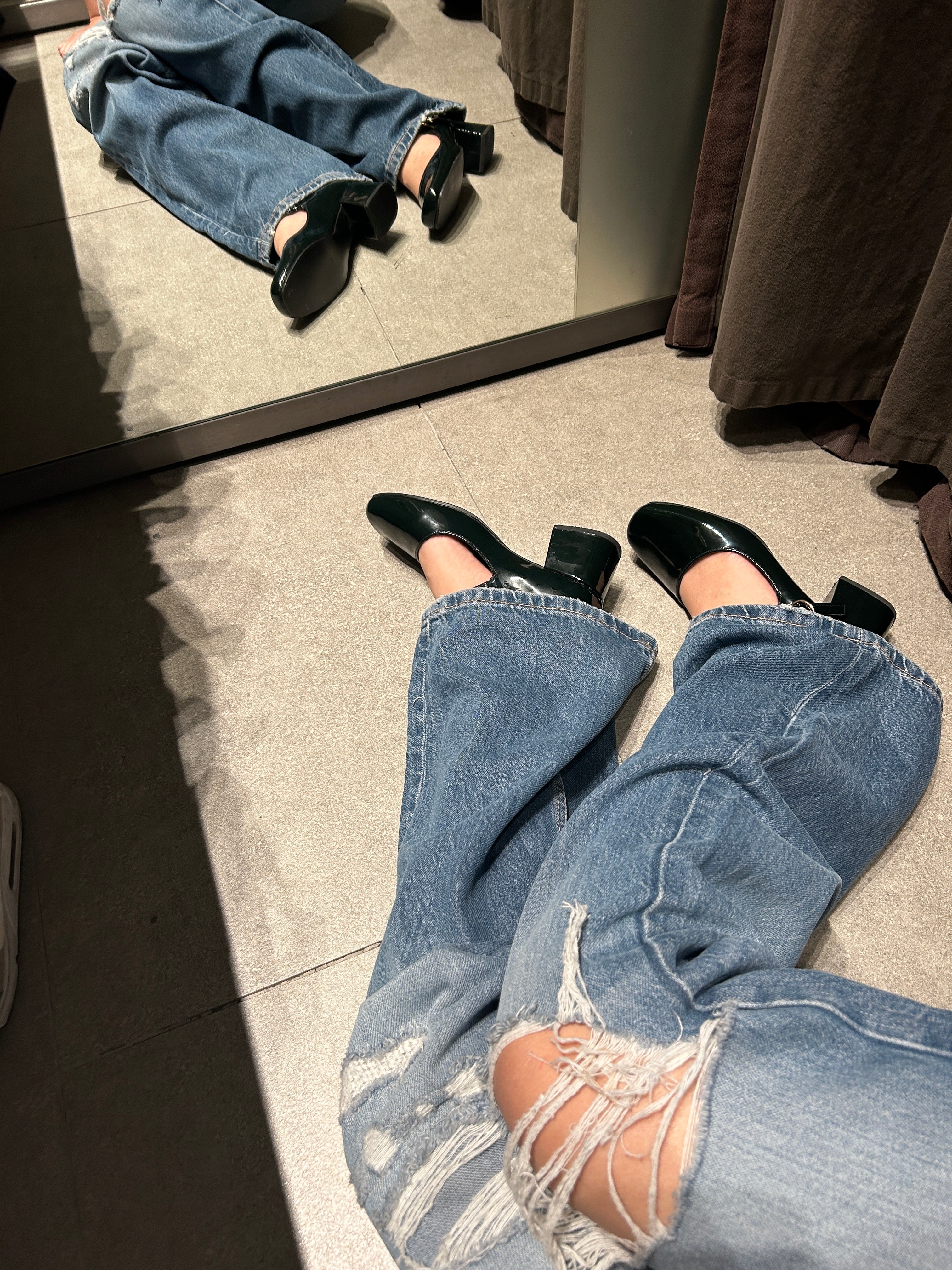 Long Island Mary Jane Potion Patent Genuine Leather