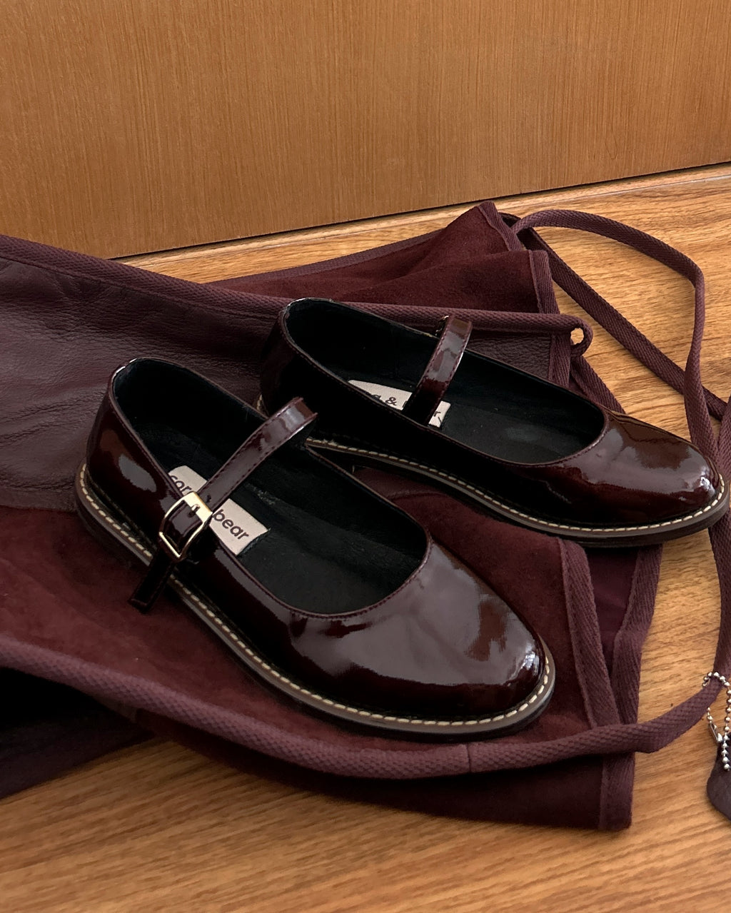 Nona Oxblood Genuine Patent Leather (Preorder)