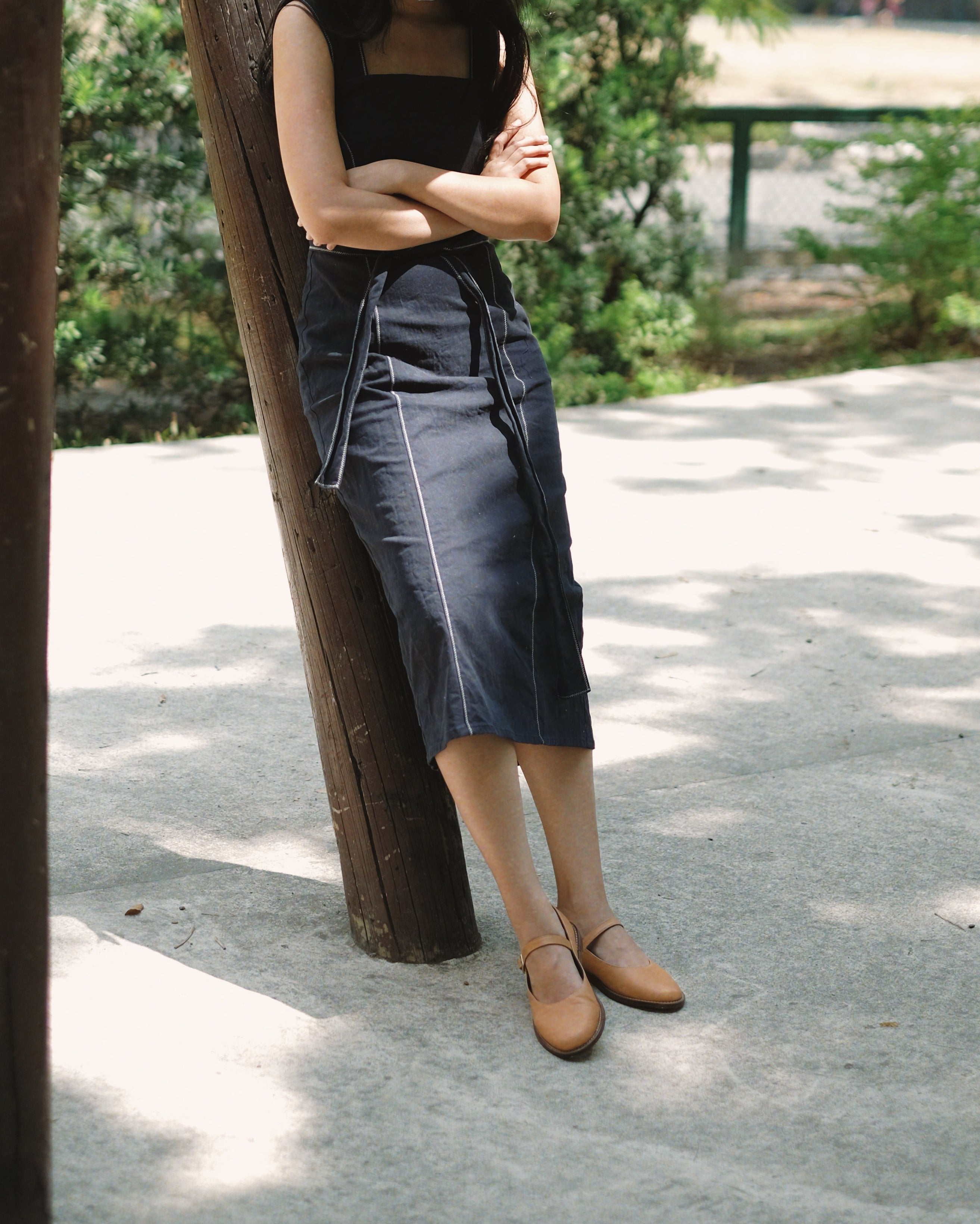 Nona Camel Genuine Leather
