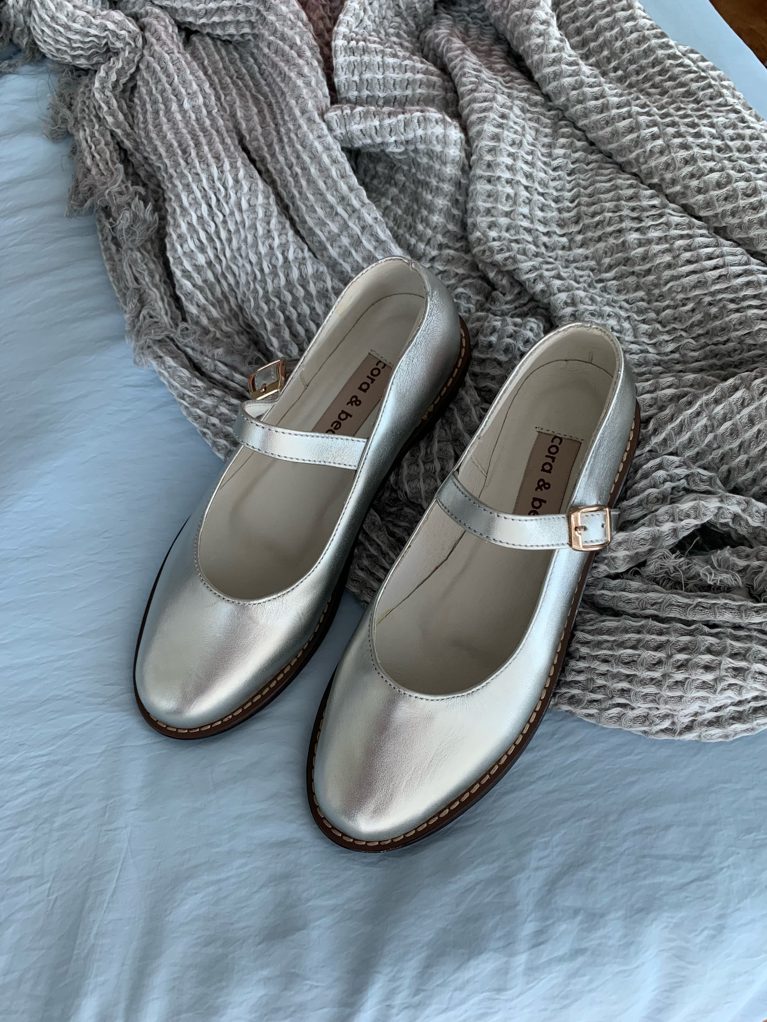 Nona Silver Genuine Leather (Preorder)
