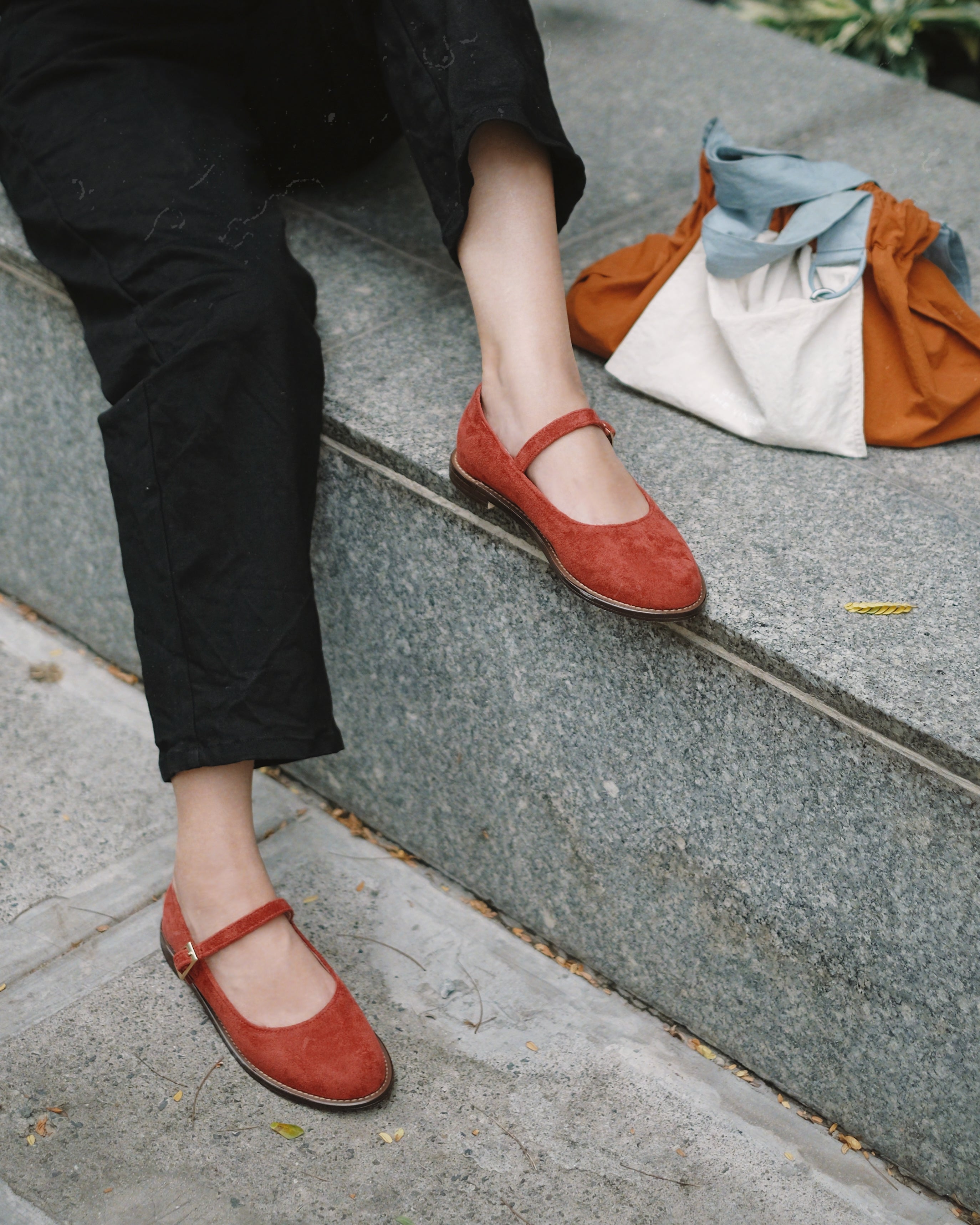 Nona Brick Suede - Cora and Bear