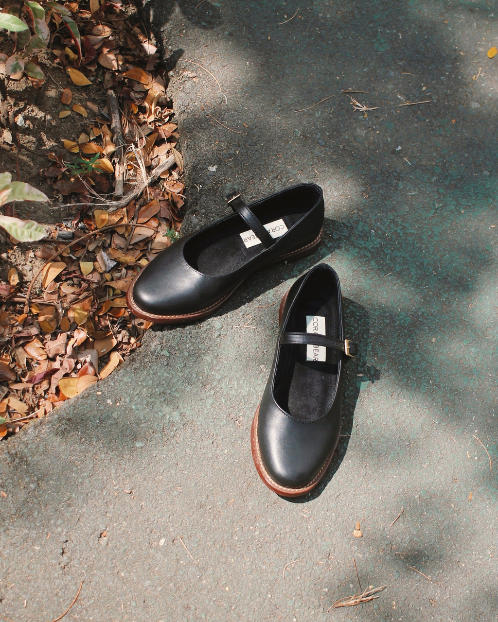 Nona Black Genuine Leather - Cora and Bear