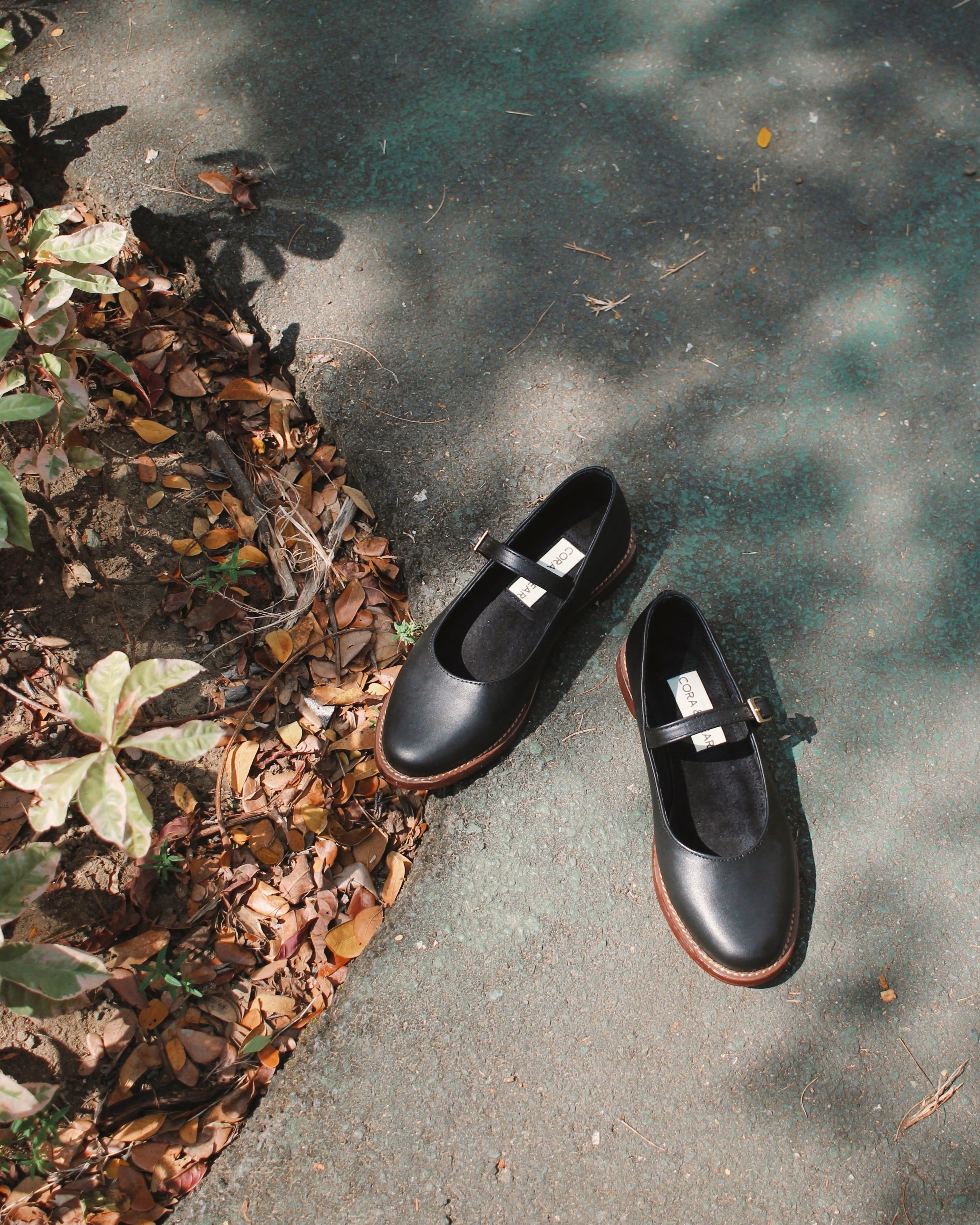 Nona Black Genuine Leather - Cora and Bear