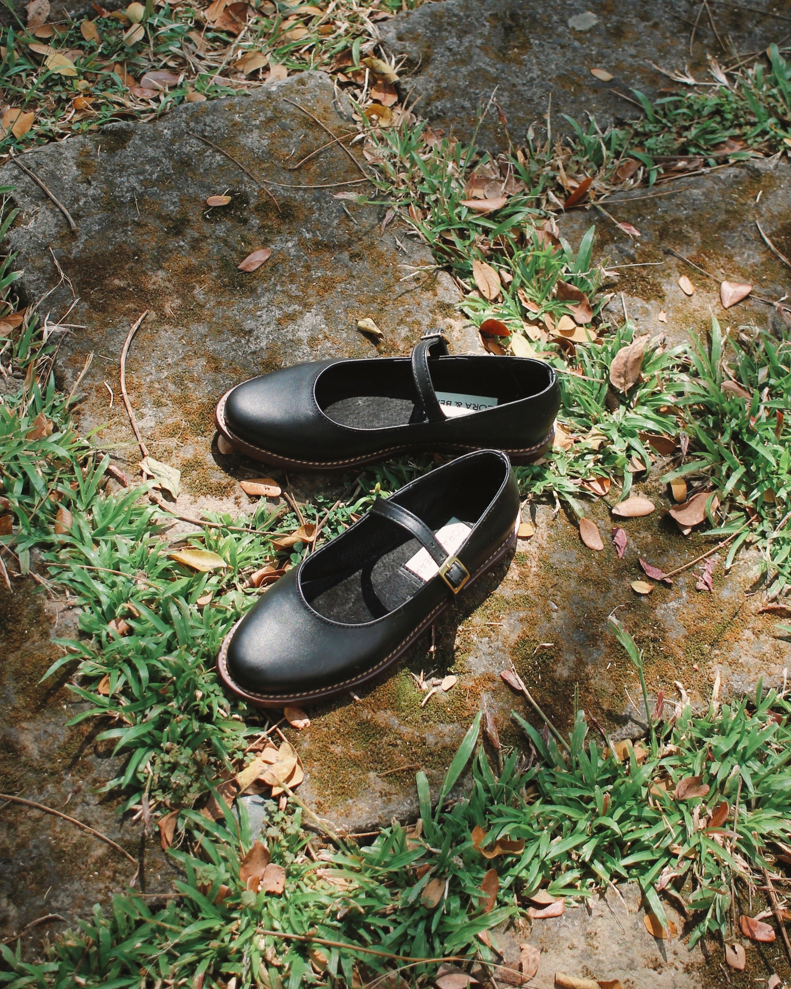 Nona Black Genuine Leather - Cora and Bear