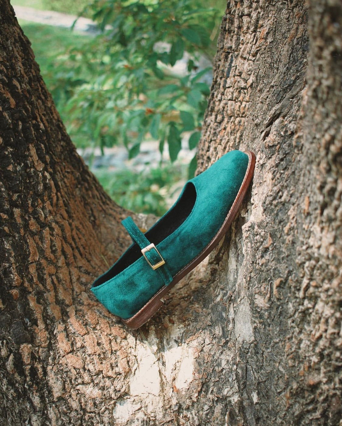 Nona Emerald Velvet - Cora and Bear