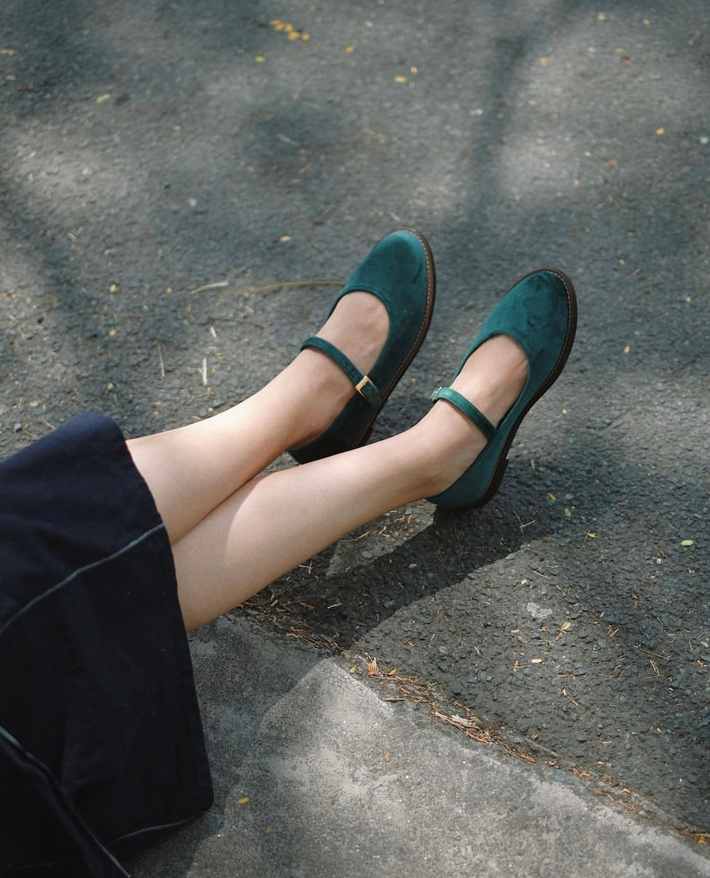 Nona Emerald Velvet - Cora and Bear