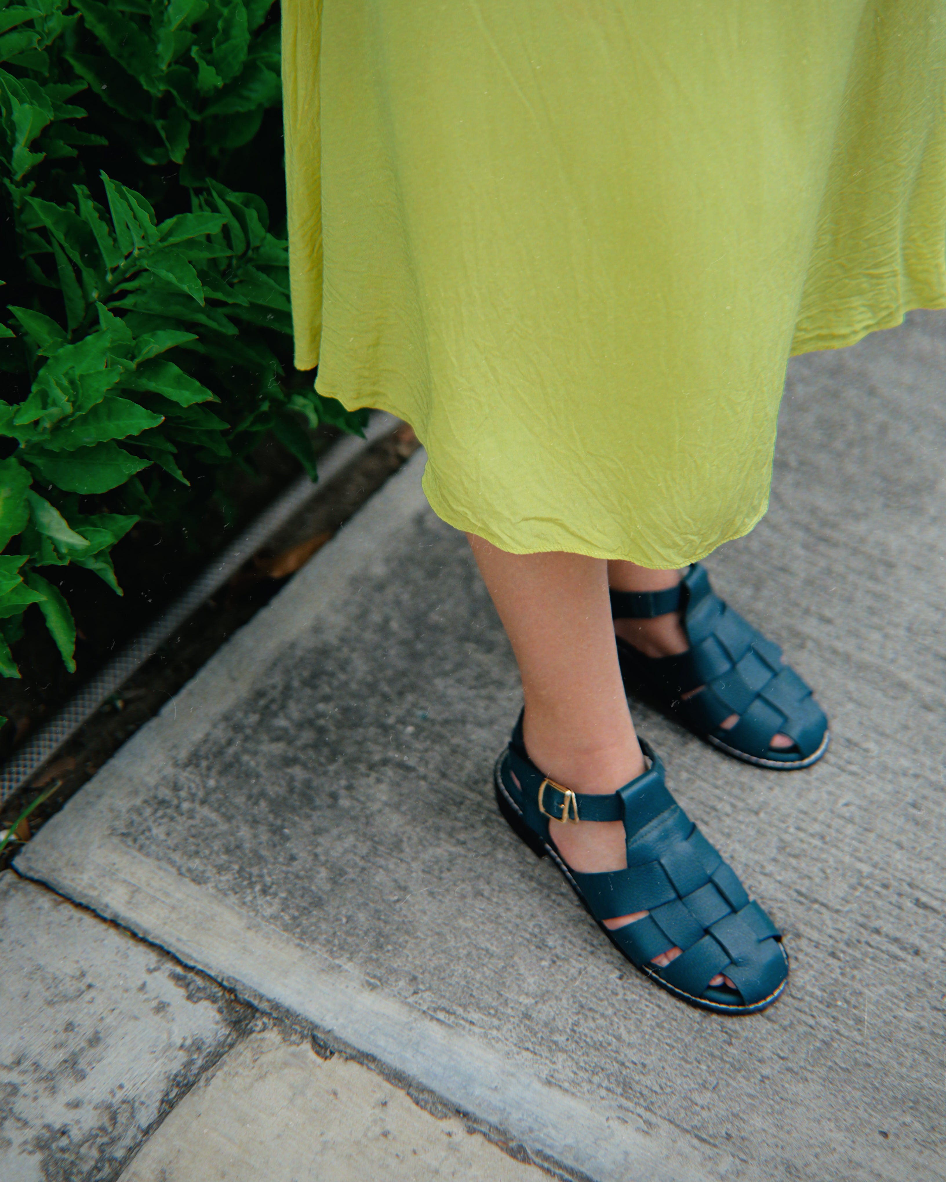 Moon Sea Green - Cora and Bear